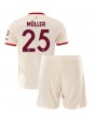 Bayern Munich Thomas Muller #25 Tredjedraktsett Barn 2024-25 Korte ermer (+ bukser)